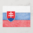 Recherche de drapeau slovaque cartes postales Voyage
