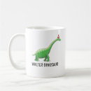 Recherche de dinosaure drôle tasses Illustration