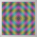 Recherche de motif géométrique moderne posters Diamant
