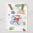 Recherche de gnome cartes fêtes annuelles Aquarelle