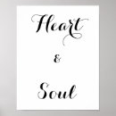 Zoek naar liefde de posters Zwart wit