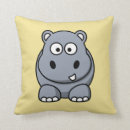 Recherche de hippopotame coussins Animal
