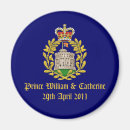 Recherche de william et kate magnets Commémoratif