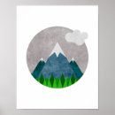 Recherche de la montagne art Coloré
