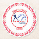 Recherche de baseball dessous de verres Pour enfants