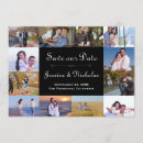 Recherche de photo collage save the dates Blanc