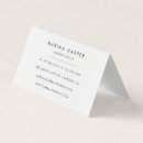 Recherche de rond cartes visite Coiffeur