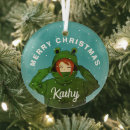 Recherche de tiré par la main ornements Vert