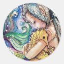 Recherche de hippocampe autocollants Sirène