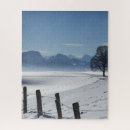 Recherche de neige puzzles Montagnes