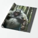 Recherche de loup garou papier cadeau Monstre