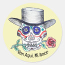 Recherche de de calavera autocollants Halloween