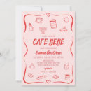 Recherche de cafe invitations Un bébé brasse