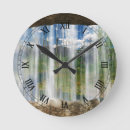 Recherche de brouillard horloges Vert
