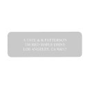 Recherche de wedding elegant étiquettes adresse retour Pour elle