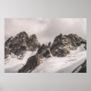 Recherche de montagnes de neige posters Vintage