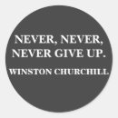Recherche de winston churchill autocollants Motivation