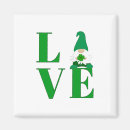 Recherche de trèfle irlandais magnets Lutin