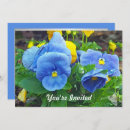 Recherche de blue and yellow invitations Floral