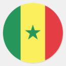 Recherche de senegal autocollants Drapeaux du monde