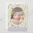 Recherche de de naissance de lavande invitations Collage photo