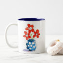 Recherche de pois orange tasses Fleurs