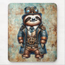 Recherche de animaux imaginaires tapis souris Steampunk