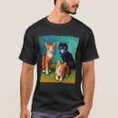 Zoek naar surrealistische tshirts Kat