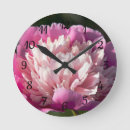 Recherche de pivoines roses horloges Fleur