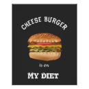 Recherche de hamburgers posters Alimentation