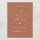 Zoek naar elegante script lettertype huwelijk uitnodigingen Bride