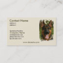 Recherche de chien berger allemand cartes visite Canin