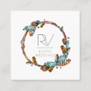 Recherche de pierres précieuses cartes visite Monogramme
