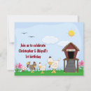 Recherche de poule et poussins invitations Pour eux