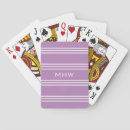 Recherche de lilas jeux de cartes Typographie
