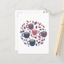 Recherche de pastel moderne cartes postales Coloré