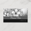 Recherche de monochromatique cartes visite Chic