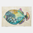 Recherche de poissons cuisine linges Coloré