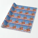 Zoek naar thuis cadeaupapier Santa