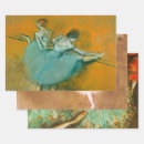 Recherche de danseurs classiques papier cadeau Edgar degas