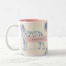 Recherche de motif dalmatien tasses Monogramme