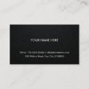 Recherche de arrière plan en cuir cartes visite Noir