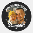 Zoek naar vader en dochter stickers Dad
