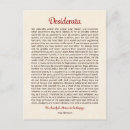 Zoek naar desiderata kaarten Motivatie