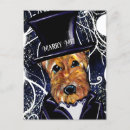 Recherche de terrier d airedale cartes postales Airedales