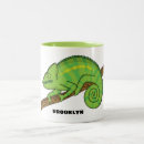 Recherche de lézard vert tasses Illustration