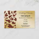 Recherche de motif vache cartes visite Animal