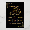 Zoek naar elegant black and gold invitations Kunstdeco