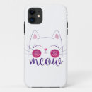 Recherche de visage de chat iphone coques Chaton