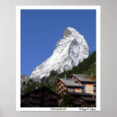 Recherche de montagne suisse posters Zermatt